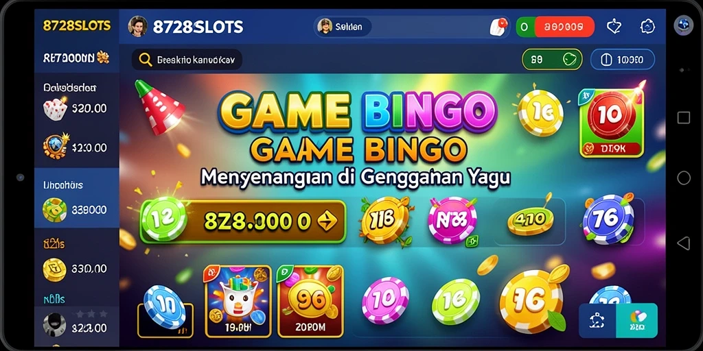 Tampilan screenshot gameplay 8728SLOTS yang seru dan penuh aksi.