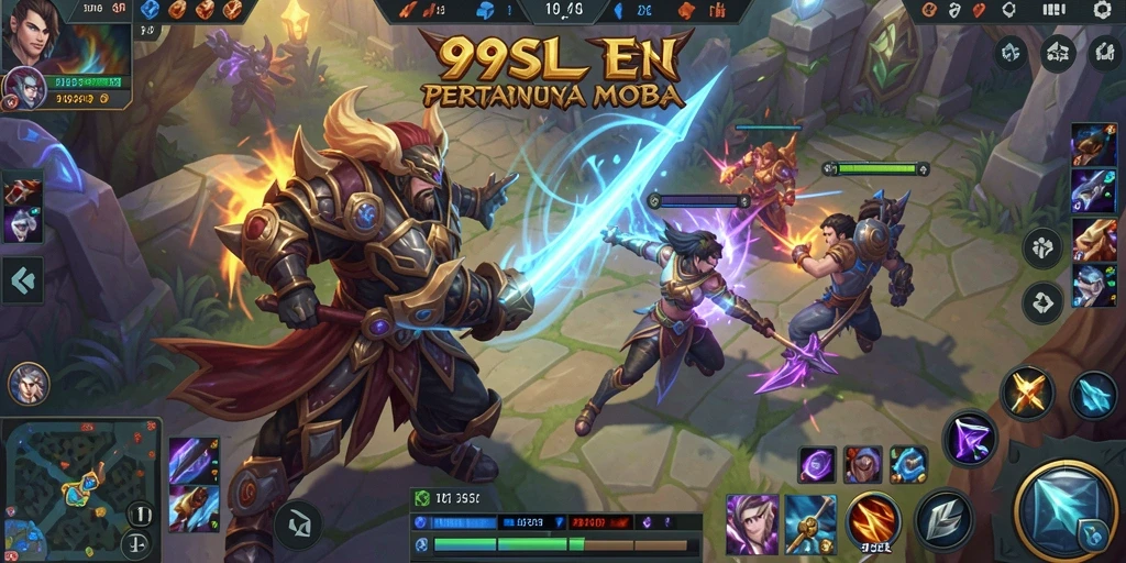 Tampilan gameplay seru dan grafis menakjubkan dari 99SL.