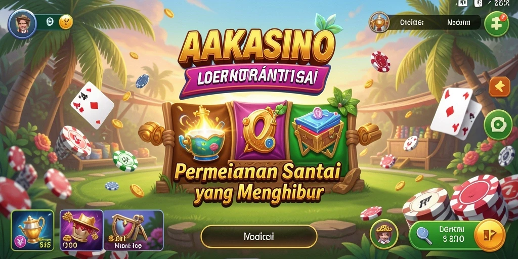Tampilan menarik dari gameplay AAKASINO yang mengasyikkan.