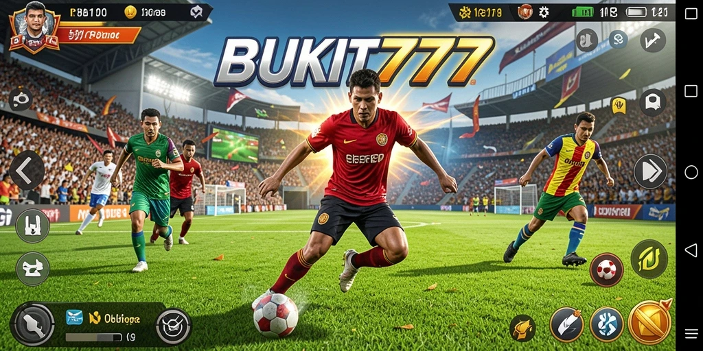 Tampilan gameplay seru BUKIT777 dengan aksi intens.