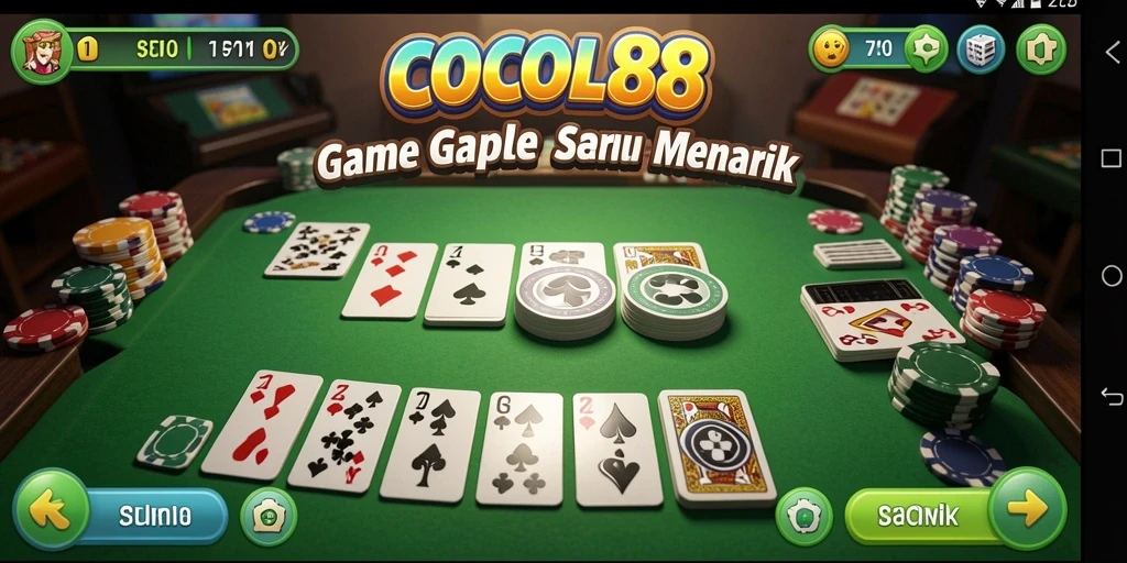 Tampilan gameplay COCOL88 yang seru dan menarik.