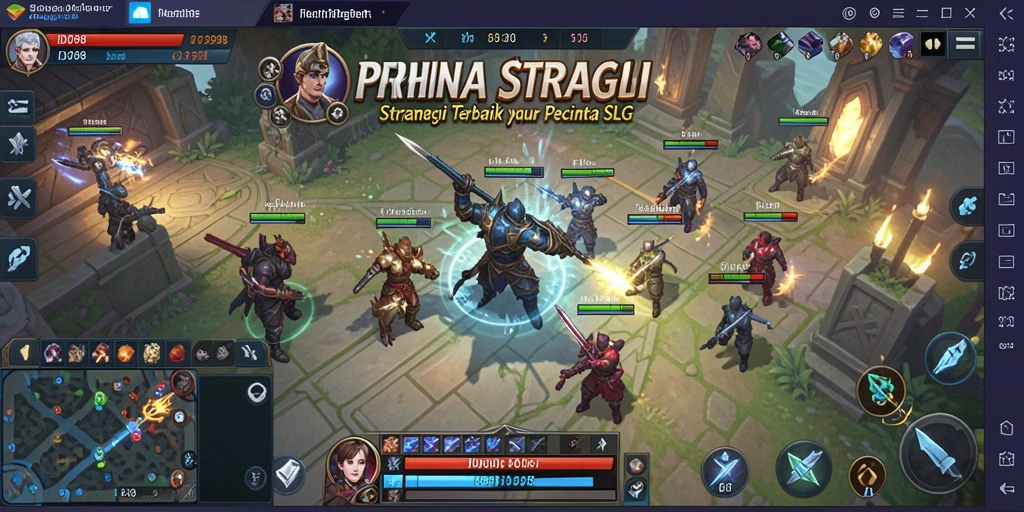 Tampilan gameplay ID098 yang seru dan menantang dalam dunia SLG.