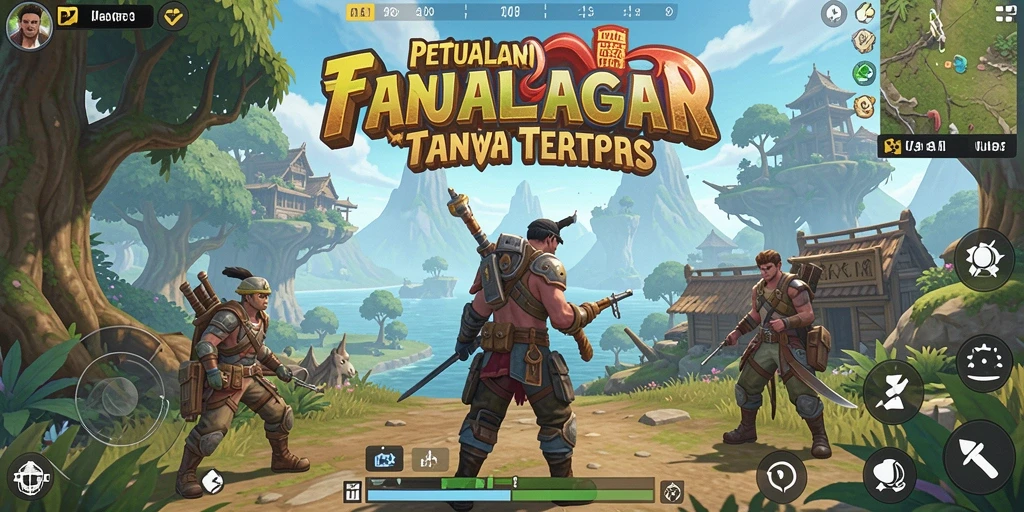 Menggambarkan pengalaman gameplay Open World yang mendebarkan.