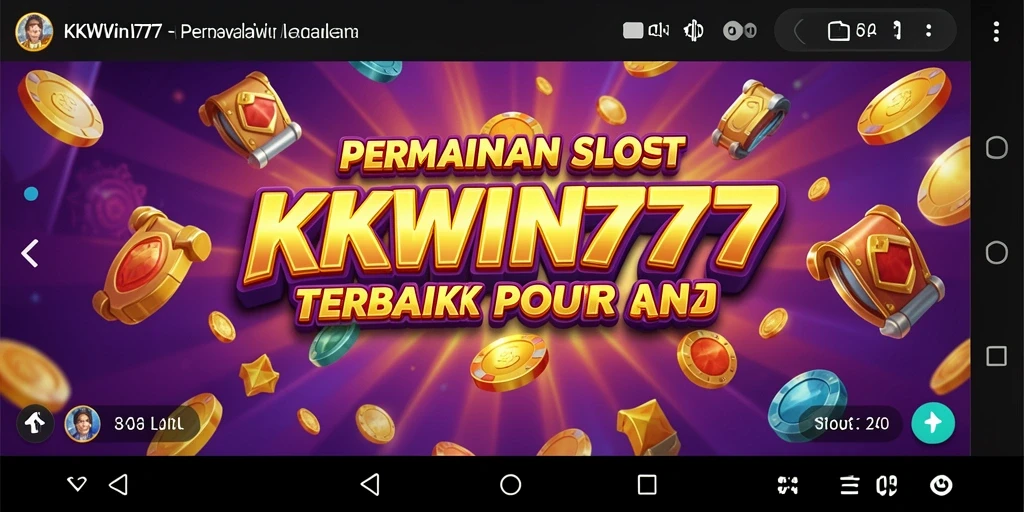 Tampilan gameplay KKWIN777 yang penuh warna dan menarik.