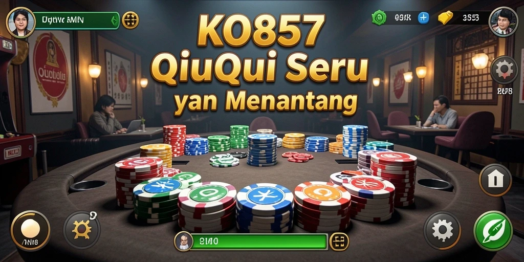 Tampilan gameplay seru QiuQiu di KO857.