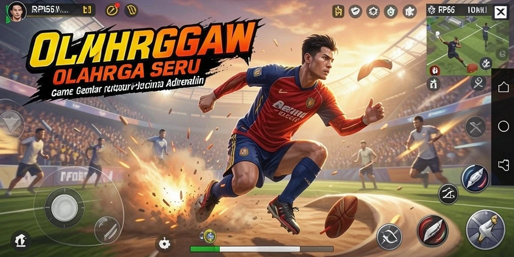 Tampilan gameplay RP66 yang seru dan menarik dalam permainan olahraga.