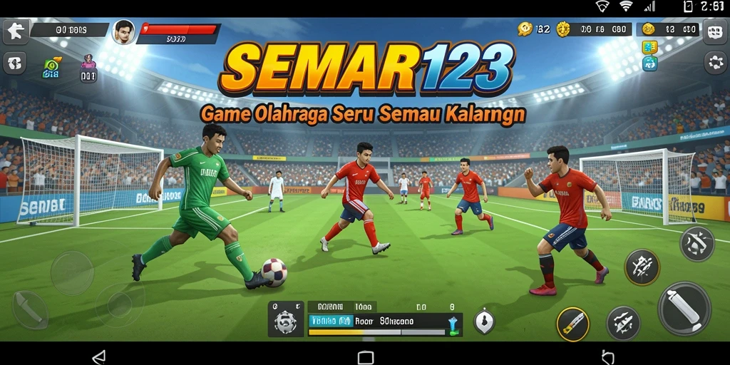 Tampilan gameplay menarik dan penuh aksi di SEMAR123.