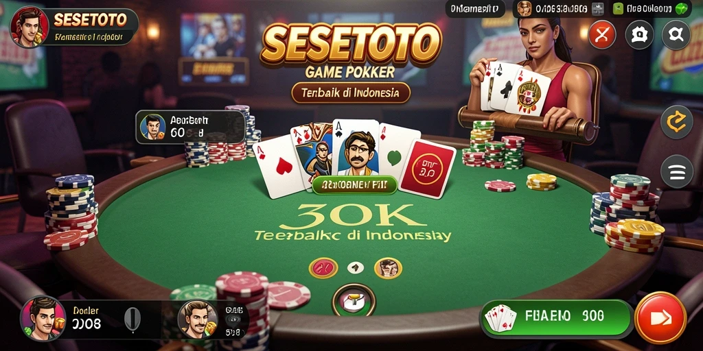 Tampilan gameplay SESETOTO yang seru dan menarik.