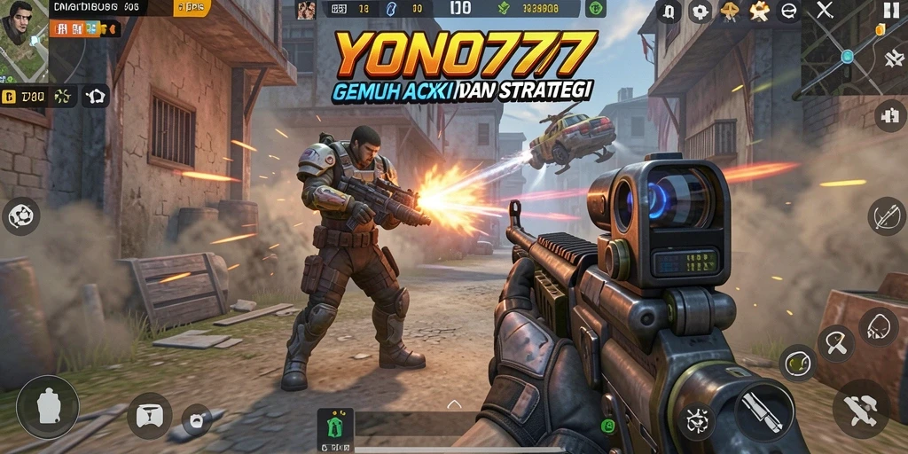 Gameplay intens YONO777 dengan pertarungan seru antar pemain